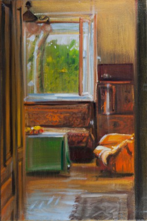 Kispest 60x40 olaj vászon